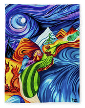 Load image into Gallery viewer, Abstract Golf Hole - Blanket