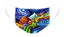 Load image into Gallery viewer, Abstract Golf Hole - Face Mask