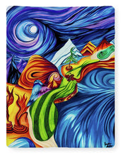 Load image into Gallery viewer, Abstract Golf Hole - Blanket