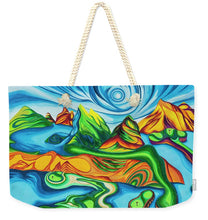 Load image into Gallery viewer, Abstract Golf Holes - Weekender Tote Bag