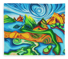 Load image into Gallery viewer, Abstract Golf Holes - Blanket