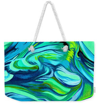 Load image into Gallery viewer, Abstract Green Personality - Weekender Tote Bag