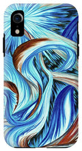 Load image into Gallery viewer, Blue Energy Burst - Phone Case