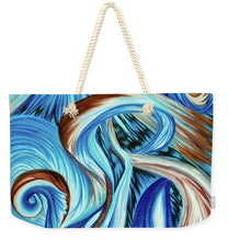 Load image into Gallery viewer, Blue Energy Burst - Weekender Tote Bag
