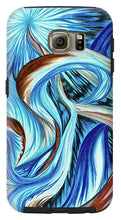 Load image into Gallery viewer, Blue Energy Burst - Phone Case