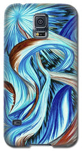 Load image into Gallery viewer, Blue Energy Burst - Phone Case