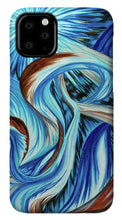 Load image into Gallery viewer, Blue Energy Burst - Phone Case