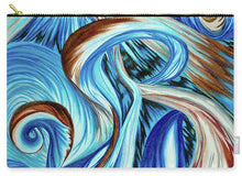 Load image into Gallery viewer, Blue Energy Burst - Carry-All Pouch