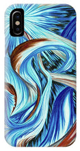 Load image into Gallery viewer, Blue Energy Burst - Phone Case