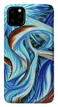 Load image into Gallery viewer, Blue Energy Burst - Phone Case