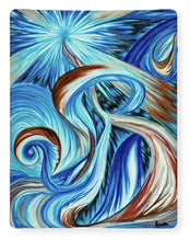 Load image into Gallery viewer, Blue Energy Burst - Blanket