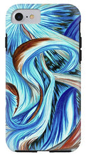 Load image into Gallery viewer, Blue Energy Burst - Phone Case