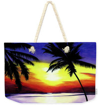 Load image into Gallery viewer, Florida Sunset - Weekender Tote Bag
