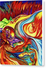 Load image into Gallery viewer, Inferno Deer - Canvas Print