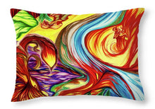 Load image into Gallery viewer, Inferno Deer - Throw Pillow