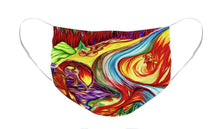 Load image into Gallery viewer, Inferno Deer - Face Mask