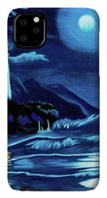 Load image into Gallery viewer, Lighthouse Moonlit Sky - Phone Case