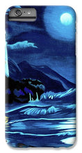 Load image into Gallery viewer, Lighthouse Moonlit Sky - Phone Case