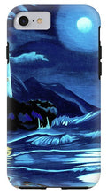 Load image into Gallery viewer, Lighthouse Moonlit Sky - Phone Case