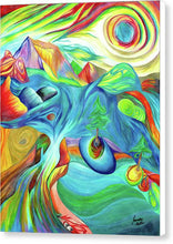 Load image into Gallery viewer, Rainbow Pathway - Canvas Print