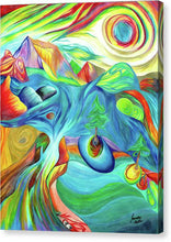 Load image into Gallery viewer, Rainbow Pathway - Canvas Print