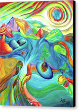 Load image into Gallery viewer, Rainbow Pathway - Canvas Print