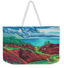 Load image into Gallery viewer, The Bluffs - Weekender Tote Bag