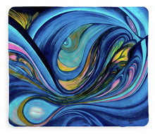 Load image into Gallery viewer, Abstract Blue Personality - Blanket