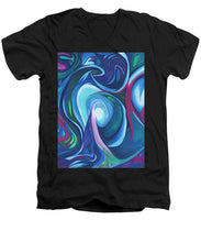 Load image into Gallery viewer, Abstract Energy  - Men's V-Neck T-Shirt
