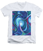 Load image into Gallery viewer, Abstract Energy  - Men's V-Neck T-Shirt
