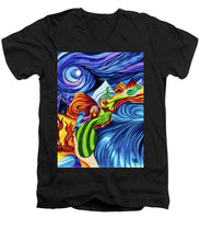 Load image into Gallery viewer, Abstract Golf Hole - Men's V-Neck T-Shirt
