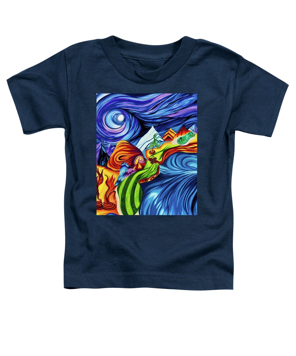 Abstract Golf Hole - Toddler T-Shirt