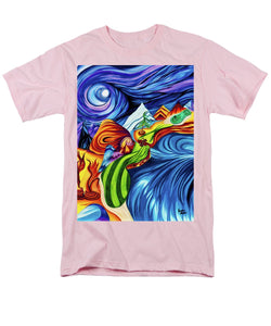 Abstract Golf Hole - Men's T-Shirt  (Regular Fit)