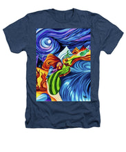 Load image into Gallery viewer, Abstract Golf Hole - Heathers T-Shirt
