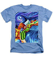 Load image into Gallery viewer, Abstract Golf Hole - Heathers T-Shirt
