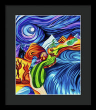 Load image into Gallery viewer, Abstract Golf Hole - Framed Print
