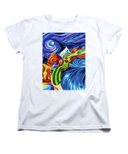 Load image into Gallery viewer, Abstract Golf Hole - Women's T-Shirt (Standard Fit)
