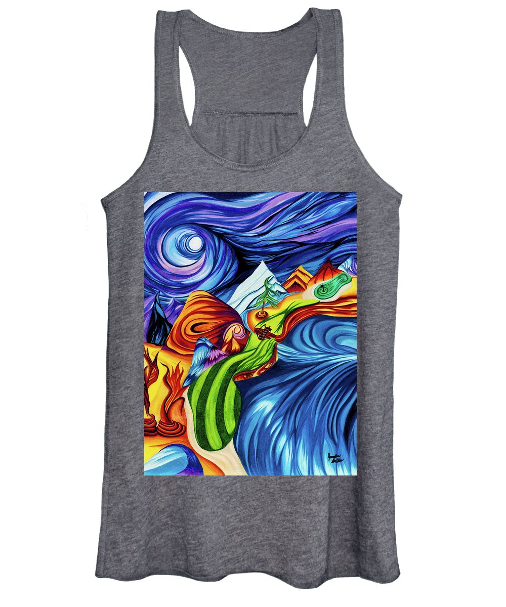 Abstract Golf Hole - Women's Tank Top