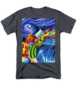 Abstract Golf Hole - Men's T-Shirt  (Regular Fit)