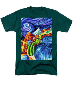 Abstract Golf Hole - Men's T-Shirt  (Regular Fit)