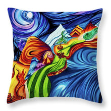 Load image into Gallery viewer, Abstract Golf Hole - Throw Pillow
