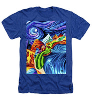 Load image into Gallery viewer, Abstract Golf Hole - Heathers T-Shirt
