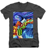 Load image into Gallery viewer, Abstract Golf Hole - Men's V-Neck T-Shirt
