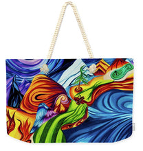 Load image into Gallery viewer, Abstract Golf Hole - Weekender Tote Bag
