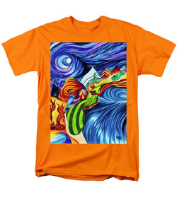 Abstract Golf Hole - Men's T-Shirt  (Regular Fit)