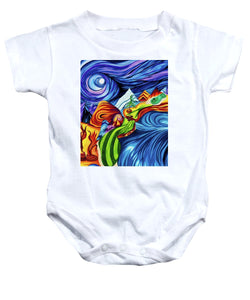 Abstract Golf Hole - Baby Onesie
