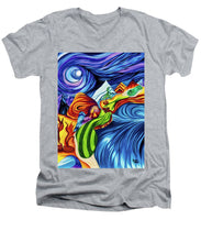 Load image into Gallery viewer, Abstract Golf Hole - Men's V-Neck T-Shirt
