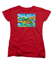 Load image into Gallery viewer, Abstract Golf Holes - Women's T-Shirt (Standard Fit)
