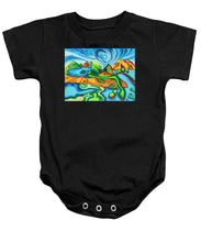 Load image into Gallery viewer, Abstract Golf Holes - Baby Onesie
