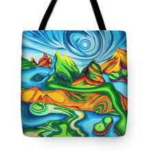 Load image into Gallery viewer, Abstract Golf Holes - Tote Bag
